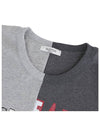 Lettering Sweatshirt Gray - VALENTINO - BALAAN 7