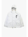 30 Points Twill Graphic Hooded Jacket White - POLO RALPH LAUREN - BALAAN 2