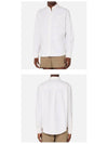 Men's Alexandre Mattiussi Long Sleeve Shirt White - AMI - BALAAN 6