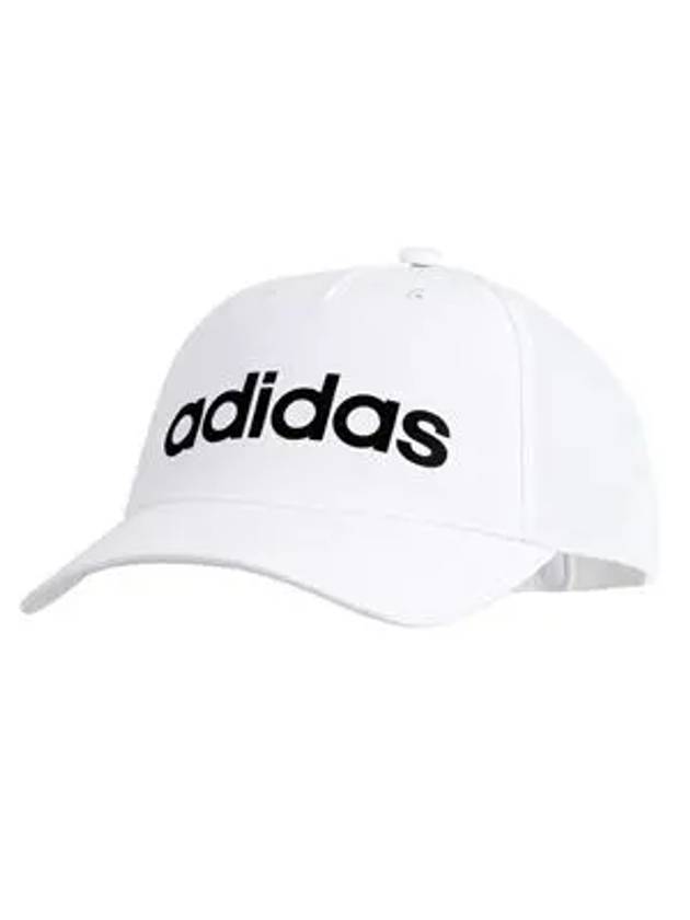 Daily Logo Ball Cap White - ADIDAS - BALAAN 4