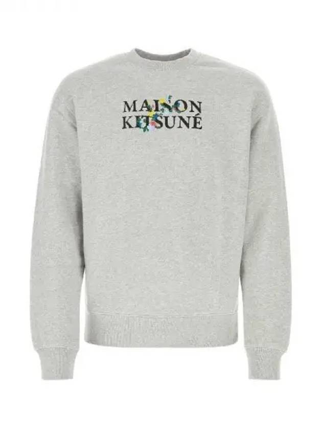 Maison Kitsune Logo Flower Comfort Sweatshirt 271782 - MAISON KITSUNE - BALAAN 1