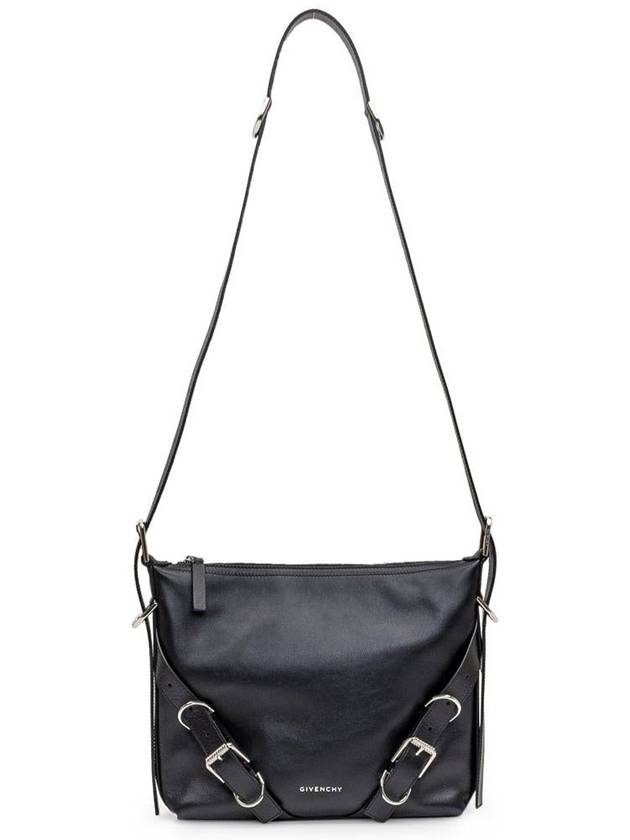 Voyou Leather Shoulder Bag Black - GIVENCHY - BALAAN 2