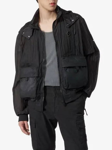 A COLD WALL Filament Bomber Jumper Onyx ACWMO255ONYX - A-COLD-WALL - BALAAN 1