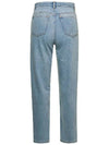 Martin Stone Wash Denim Straight Jeans Indigo - A.P.C. - BALAAN 4