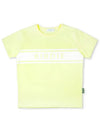 BIRDIE CREW Neck Buddy Cool Air T shirt YELLOW - MONBIRDIE GOLF - BALAAN 2