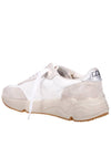 Running Sole Leather Low Top Sneakers White - GOLDEN GOOSE - BALAAN 4