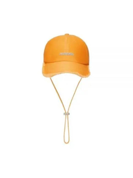 La Casquette Artichaut Cotton Ball Cap Yellow - JACQUEMUS - BALAAN 2