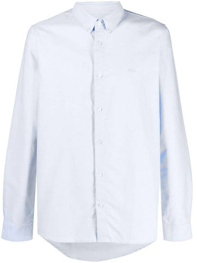 Men's Chemise GreGG Long Sleeve Shirt Light Blue - A.P.C. - BALAAN 2