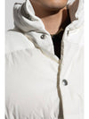 Button Padded Cotton Vest White - BOTTEGA VENETA - BALAAN 3