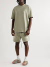 Fear of God Essentials Short Sleeve TShirt Green Ivory Ecru Brown - FEAR OF GOD ESSENTIALS - BALAAN 5