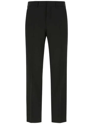 Men's Fleet Front Slacks Black - BURBERRY - BALAAN 1