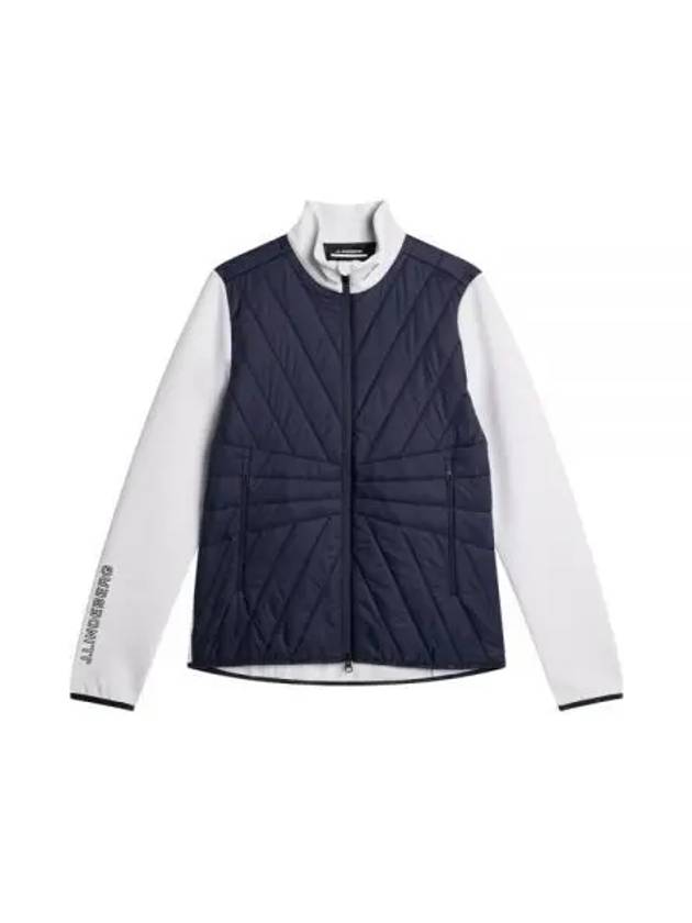 Women's Holma Quilt Hybrid Jacket Navy - J.LINDEBERG - BALAAN 2