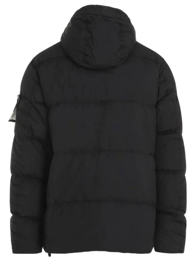 Crinkle Reps Re-Nylon Down Padding Black - STONE ISLAND - BALAAN 3