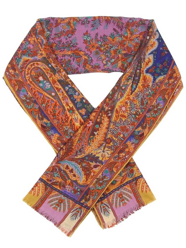 Muffler 1000745360700 Paisley Print Cashmere - ETRO - BALAAN 1