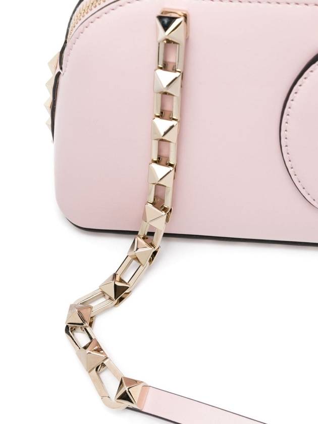 VALENTINO ROSE QUARTZ ROCKSTUD TOTE BAG - VALENTINO - BALAAN 4