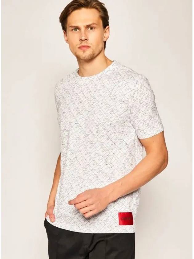 Danastic Short Sleeve T-Shirt White - HUGO BOSS - BALAAN 3