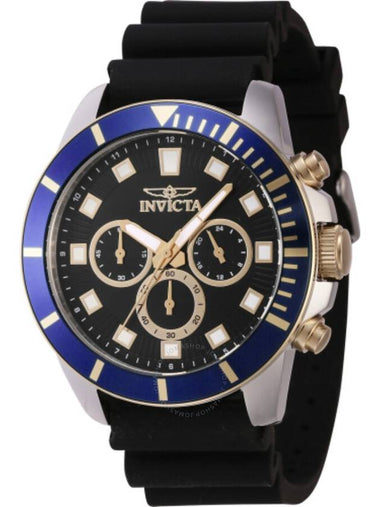 Invicta Pro Diver Chronograph Quartz Black Dial Men's Watch 46082 - INVICTA - BALAAN 1