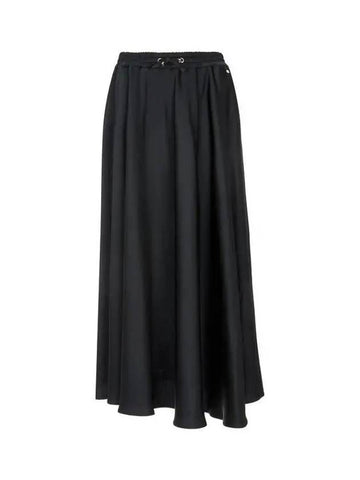 Last Women s Glossy Flare Skirt Black 270980 - HERNO - BALAAN 1