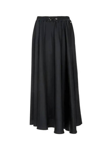 Women s Glossy Flare Skirt Black 270980 - HERNO - BALAAN 1