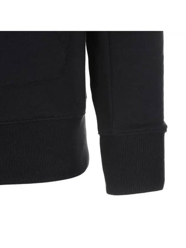 Lens Wappen Pocket Hoodie Black - CP COMPANY - BALAAN 7