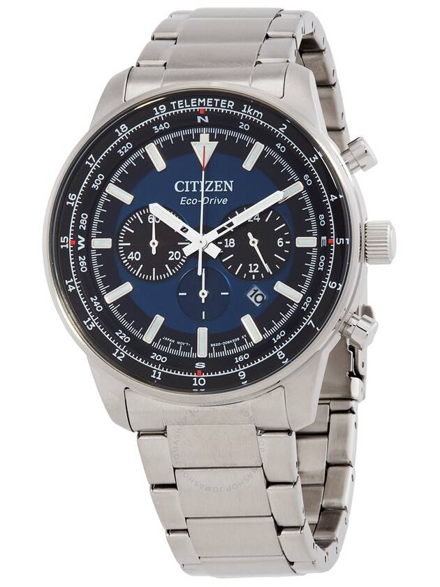 Citizen Chronograph Eco-Drive Blue Dial Men's Watch CA4500-91L - CITIZEN - BALAAN 1