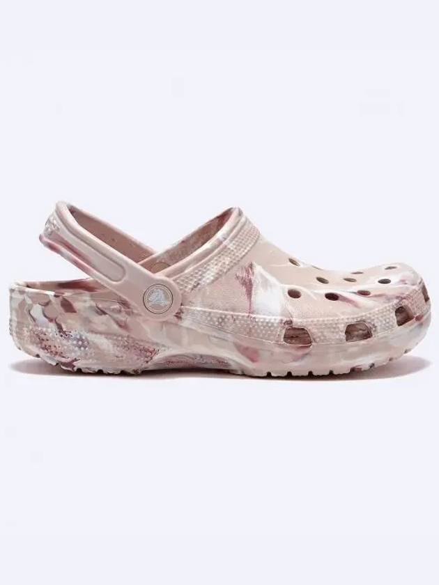 Women s Classic Marble Clog Slippers Sandals 206867 6WS - CROCS - BALAAN 2