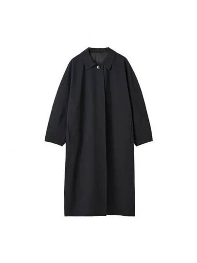 Button Breasted Single Coat Black - TOTEME - BALAAN 2