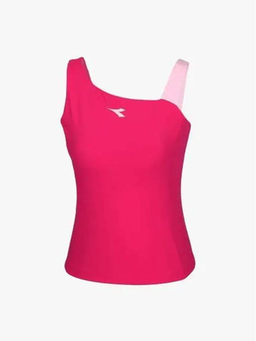 Diadora Crosscoat Unbalanced Sleeveless PINK - DIADORA - BALAAN 1