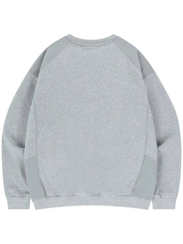 OG shield pocket sweatshirt melange gray - OFFGRID - BALAAN 2