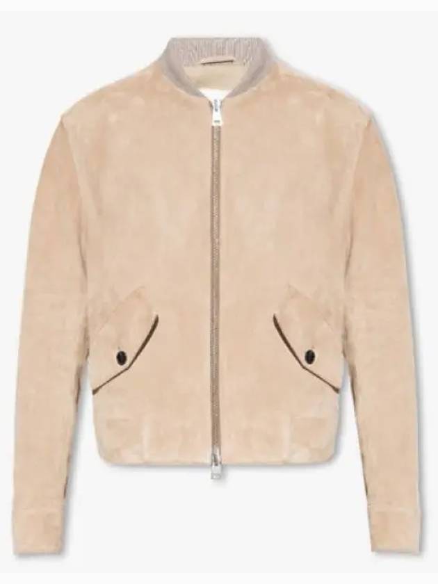 Boxy Fit Jacket Beige - AMI - BALAAN 2