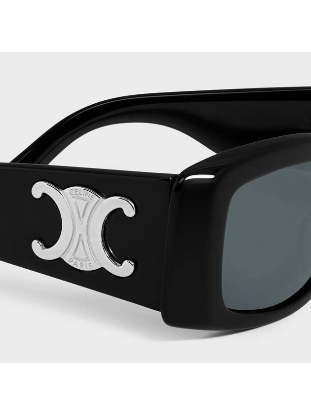 Eyewear Triope XL 01 Acetate Sunglasses Black - CELINE - BALAAN 5