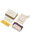 Color Block Zipper Card Wallet Shell - MARNI - BALAAN 5