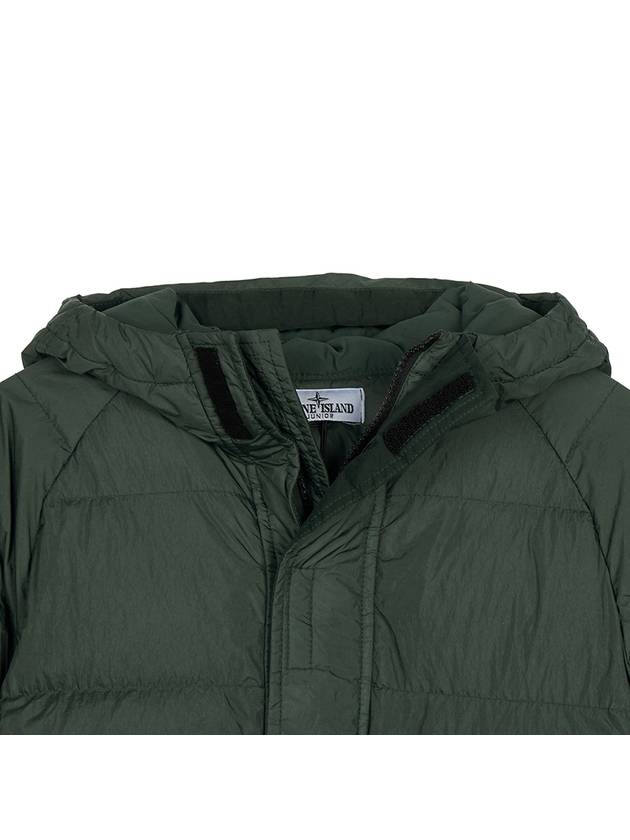 Raglan Down Padding Green - STONE ISLAND - BALAAN 6