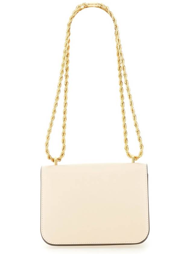 Eleanor Convertible Small Shoulder Bag Ivory - TORY BURCH - BALAAN 3