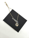 CC Logo Two-Tone Heart Pendant Necklace Gold - CHANEL - BALAAN 6