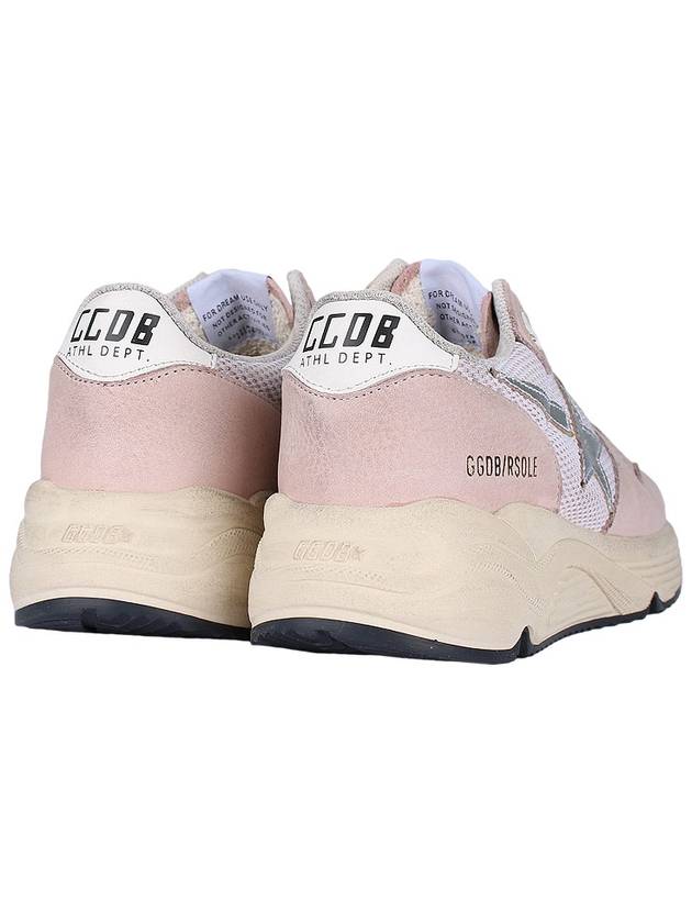 Running Sole Sports Low Top Sneakers Silver Pink - GOLDEN GOOSE - BALAAN 6