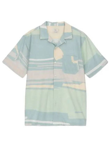 short sleeve shirt blue agave - CLOSED - BALAAN 1