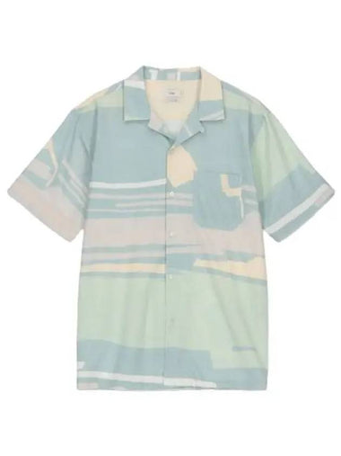 short sleeve shirt blue agave - CLOSED - BALAAN 1