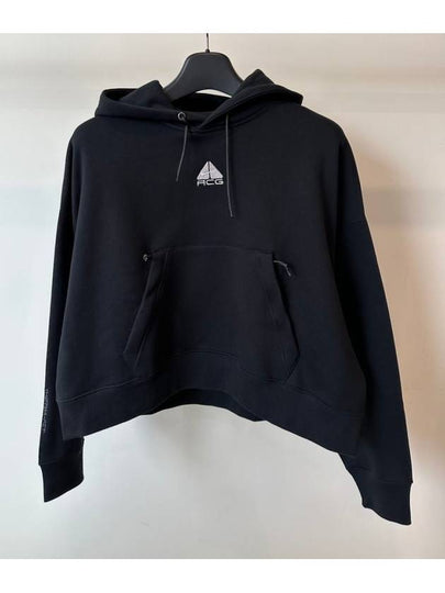 ACG Therma Fit Tough Knit Fleece Pullover Hoodie Black - NIKE - BALAAN 2