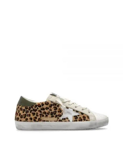 Superstar Classic Leopard Low Top Sneakers Brown - GOLDEN GOOSE - BALAAN 2