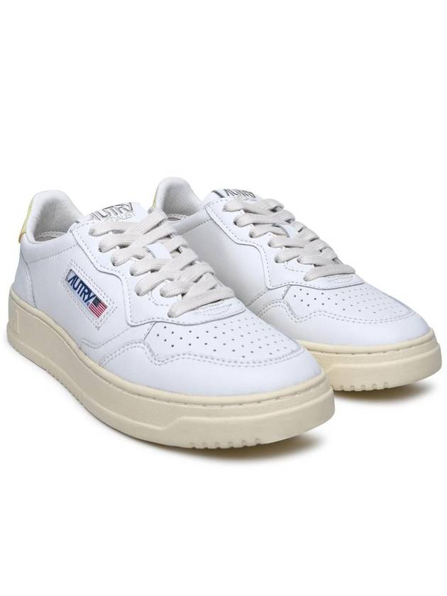 Medalist Yellow Tab Low Top Sneakers White - AUTRY - BALAAN 3