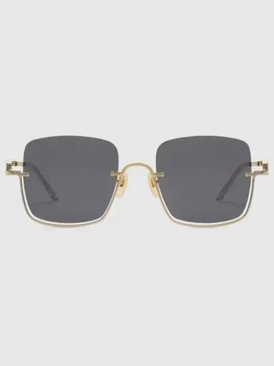 Eyewear Square Frame Sunglasses Grey - GUCCI - BALAAN 2