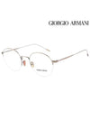 Glasses Frame AR5079 3199 Round Metal Men Women - GIORGIO ARMANI - BALAAN 1