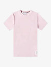 Midweight Jersey Anchor Short Sleeve T-Shirt Pink - THOM BROWNE - BALAAN 2