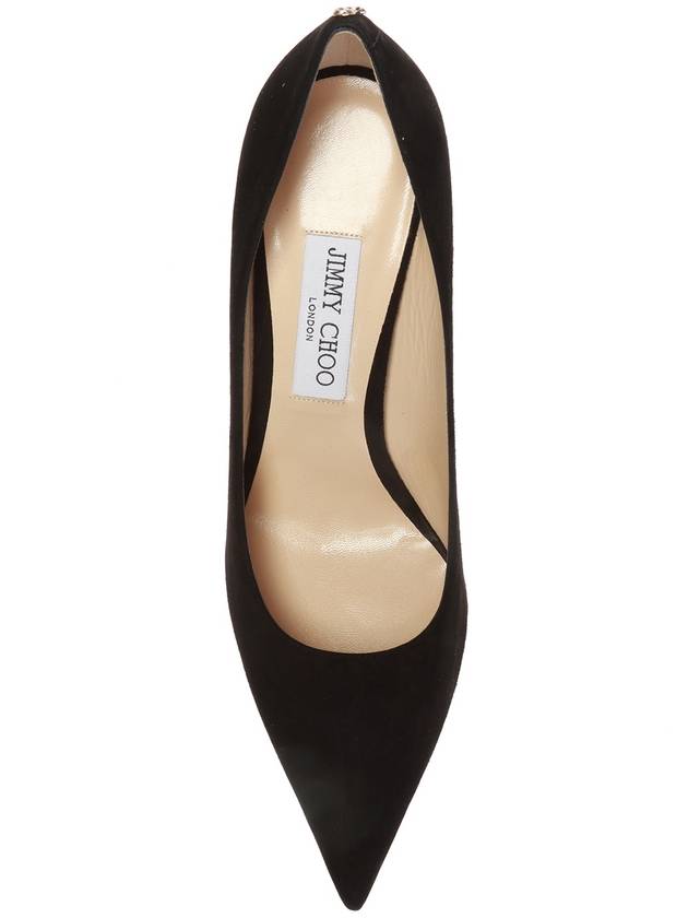 Jimmy Choo ‘Love’ Suede Stiletto Pumps, Women's, Black - JIMMY CHOO - BALAAN 5