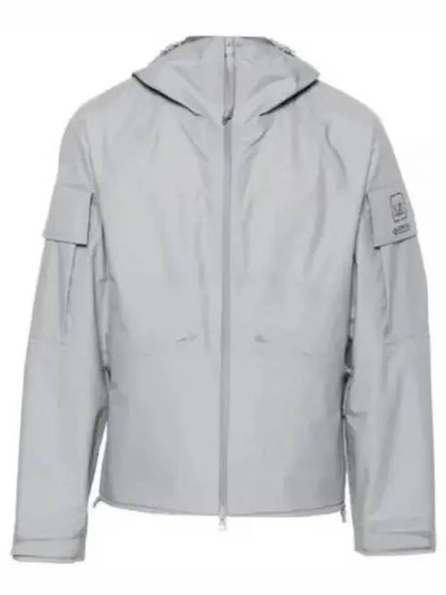 Metropolis Series Gore-Tex Infinium Hooded Jacket Grey - CP COMPANY - BALAAN 1