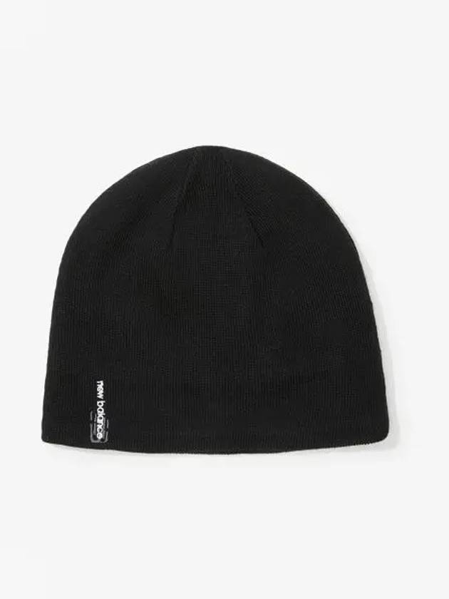 NBGDEFP803 Reversible Short Beanie BLACK - NEW BALANCE - BALAAN 1