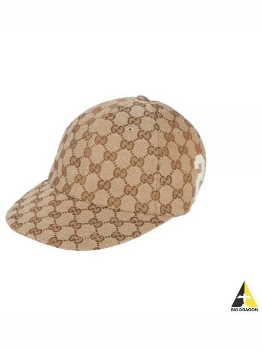 GG Supreme Canvas Ball Cap Beige - GUCCI - BALAAN 2