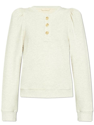 Ulla Johnson Sweatshirt Hudson, Women's, Cream - ULLA JOHNSON - BALAAN 1