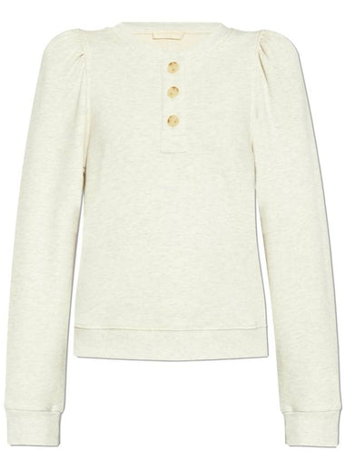 Ulla Johnson Sweatshirt Hudson, Women's, Cream - ULLA JOHNSON - BALAAN 1